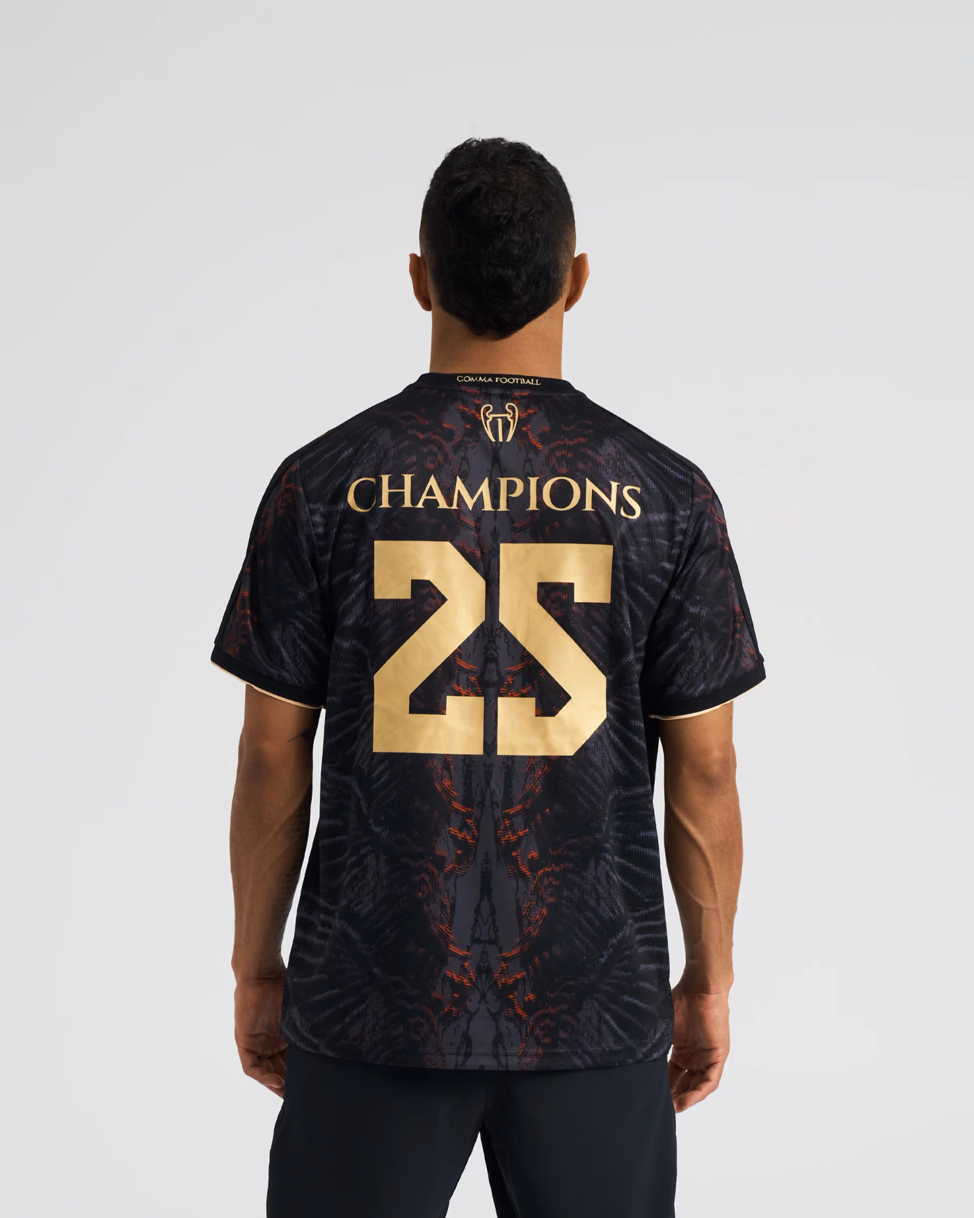 Jersevo Custom Personalized The Parisians (2025 European Champions) Jersey back view