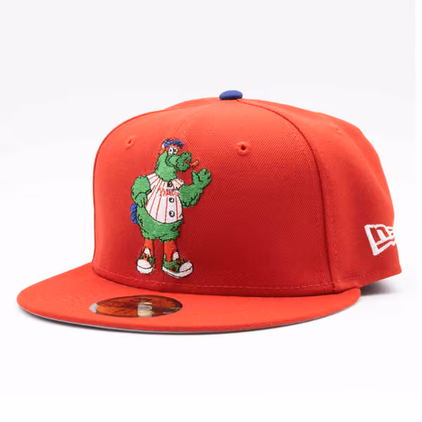 Philadelphia Phillies Phillie Phanatic 59FIFTY Fitted MLB Cap Red product photo