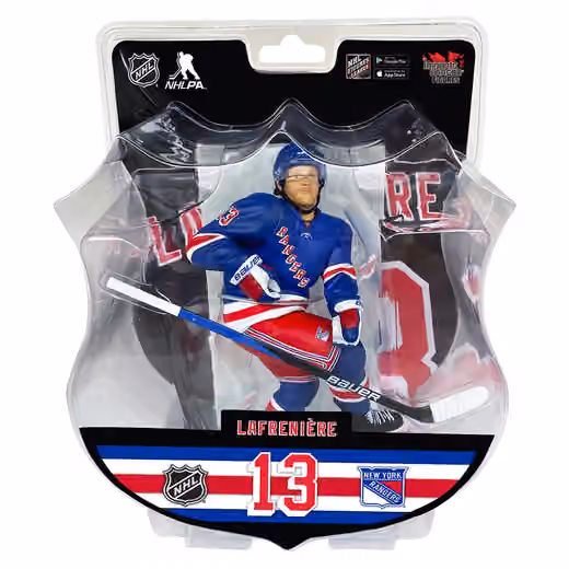 2021/22 Alexis Lafreniere New York Rangers Imports Dragon NHL Figure (16 cm) view 3