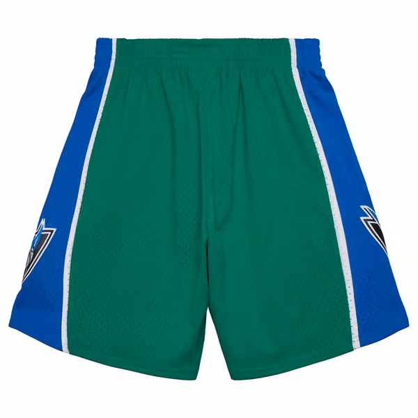 Dallas Mavericks 2004-05 Swingman NBA Shorts Green view 2