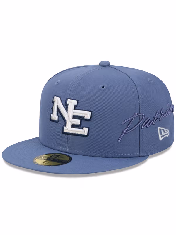 New England Patriots NFL Rivalries Fan Pack 59FIFTY Fitted Cap Blue product photo
