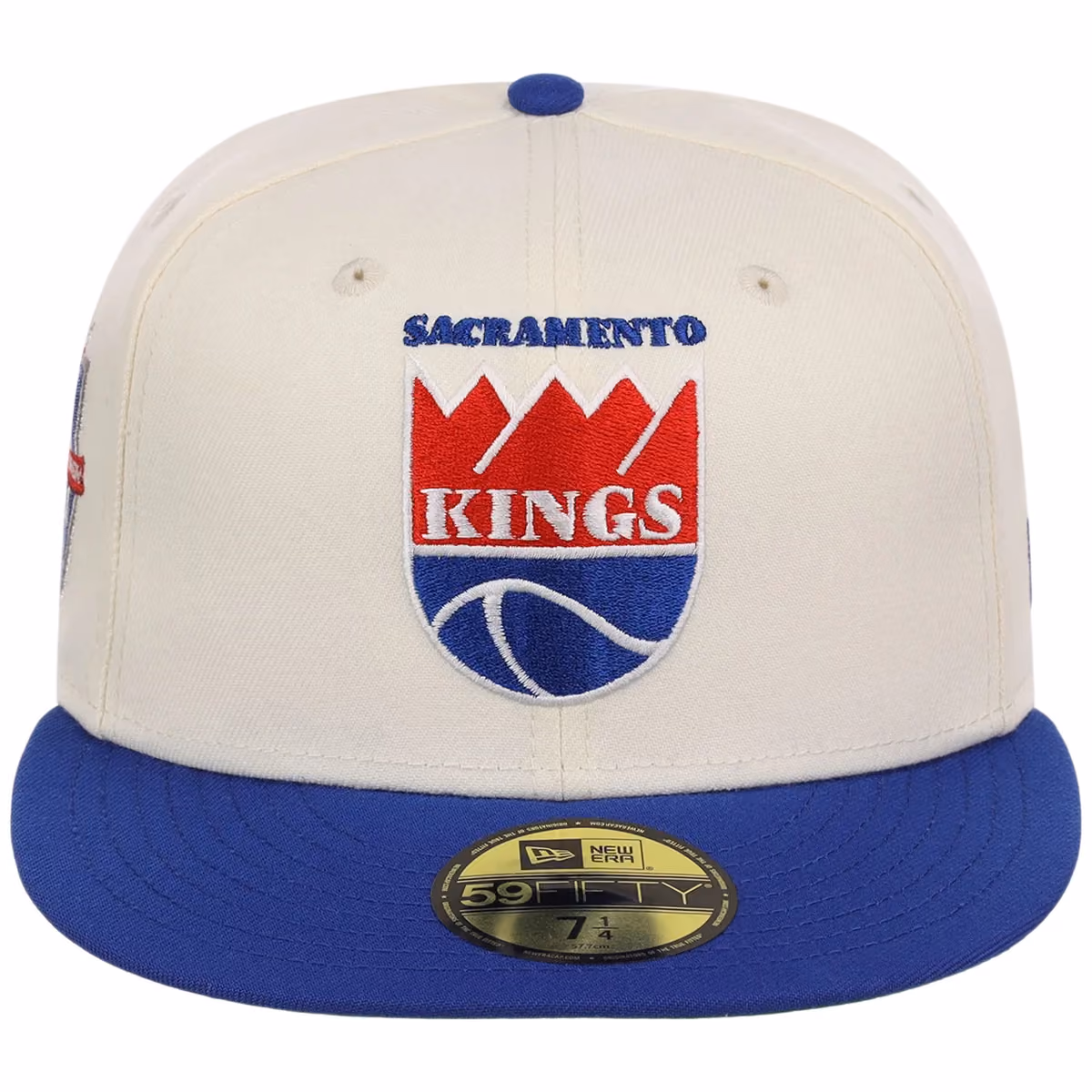 Sacramento Kings NBA Chrome OTC New Era 59FIFTY (Chrome/Royal) detail view
