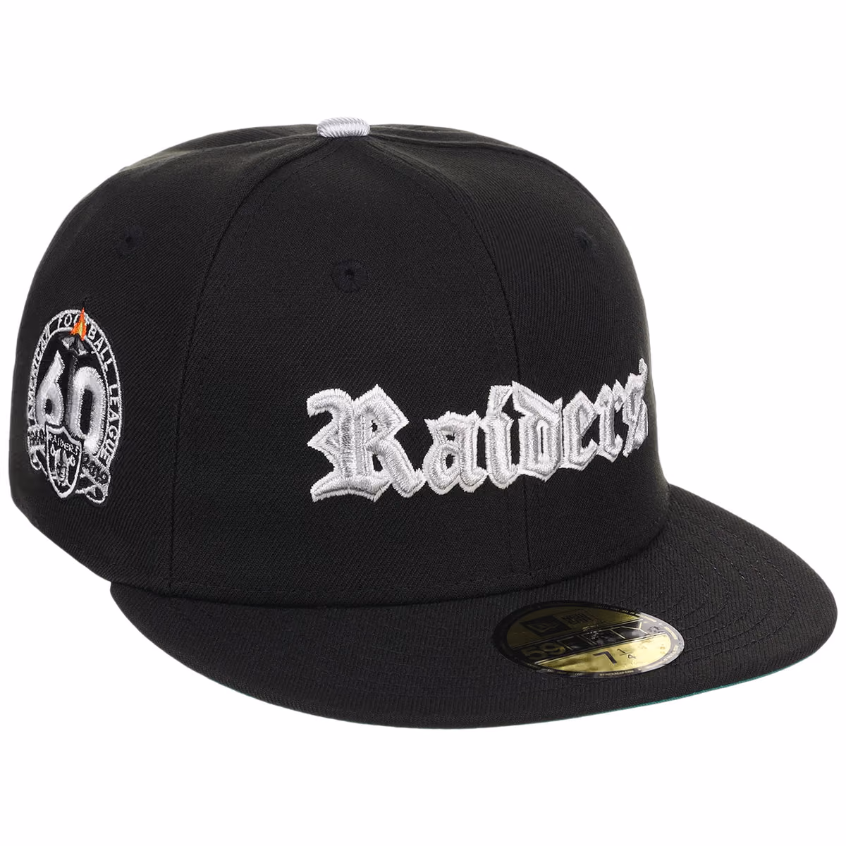 Las Vegas Raiders NFL Start of Season Part II New Era 59FIFTY front view