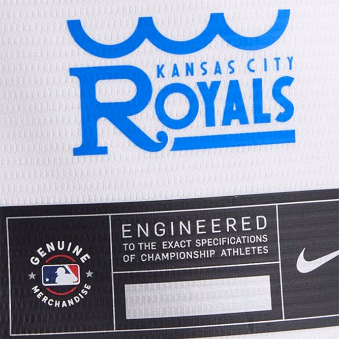 Kansas City Royals 2026 City Connect Stadium MLB Jersey White view 6