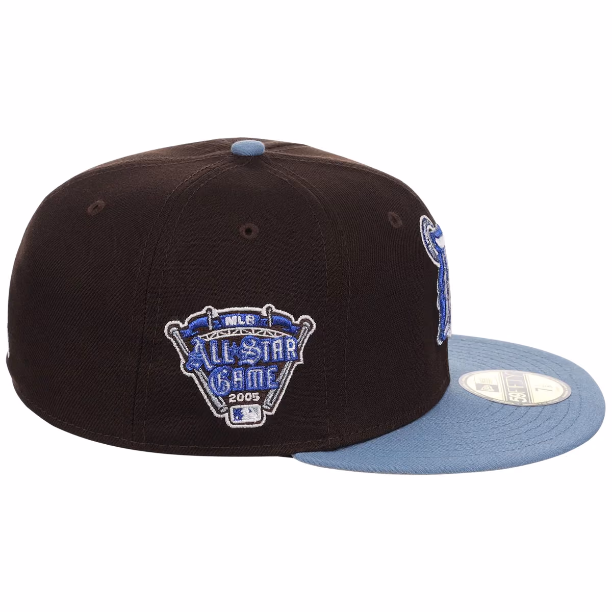 Detroit Tigers MLB Driftwood Fade New Era 59FIFTY detail view