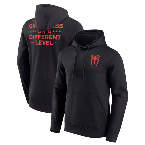 Roman Reigns WWE Superstar Hoodie Black view 1
