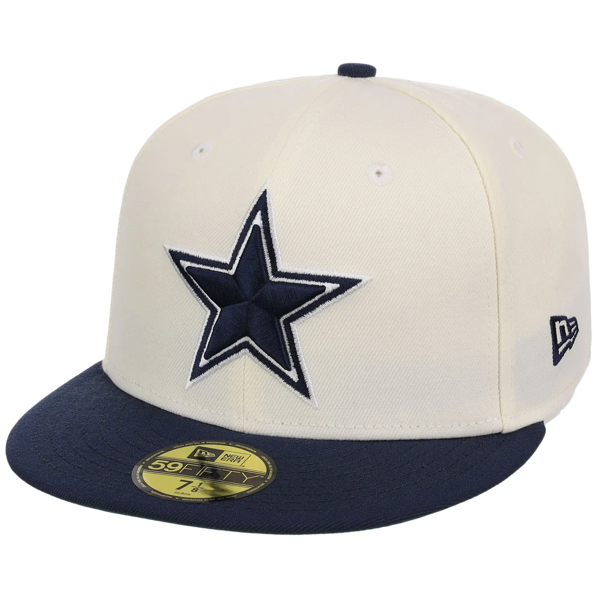 Dallas Cowboys NFL Chrome OTC New Era 59FIFTY detail view