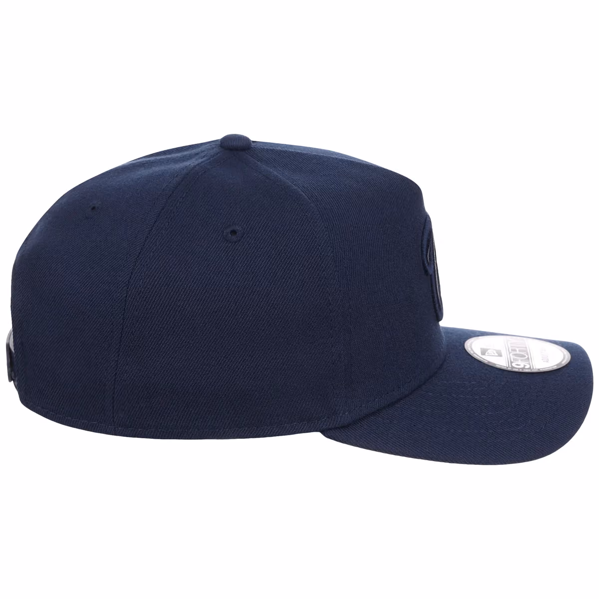 Washington Nationals MLB Navy FASHION CORE New Era 9FORTY A-Frame detail view