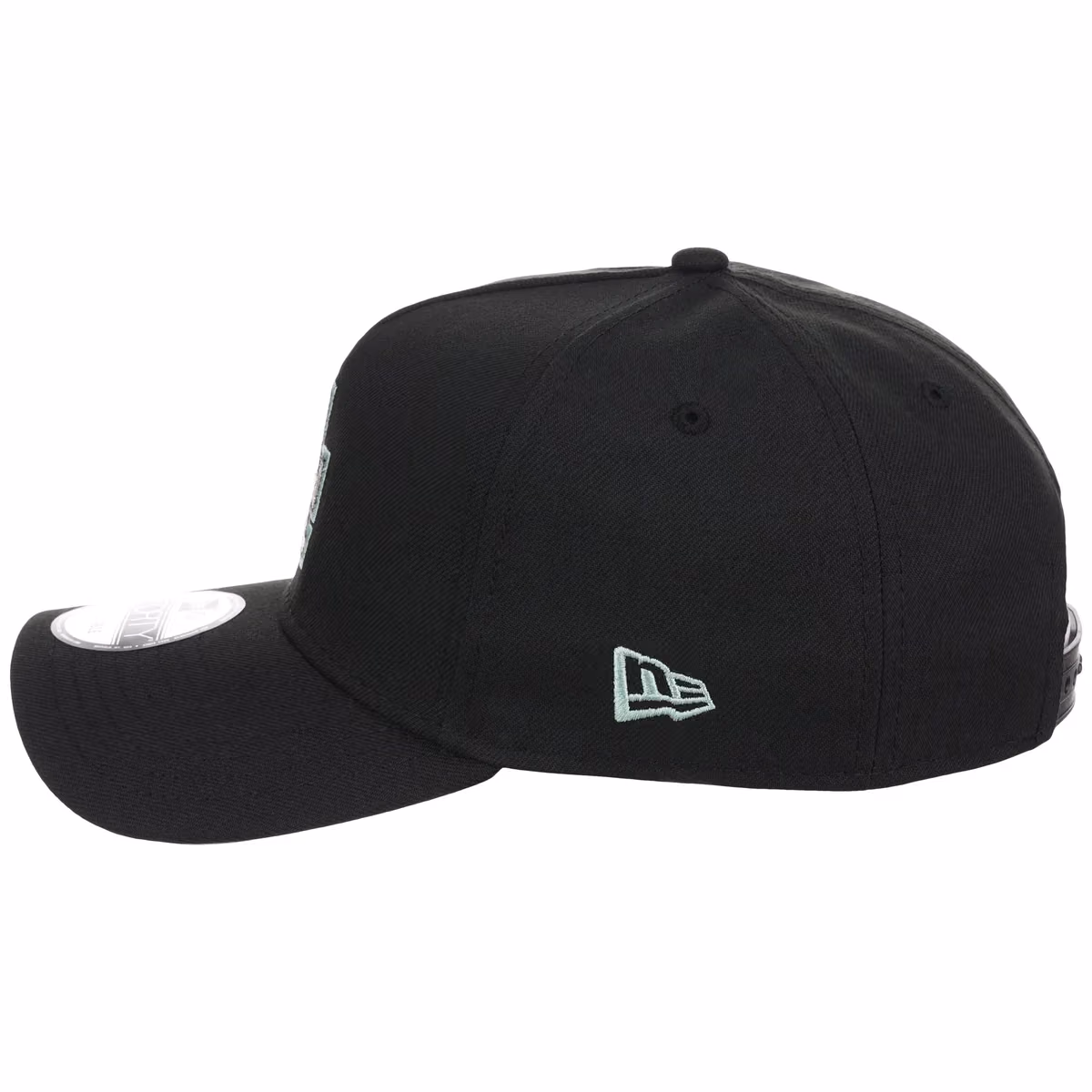 Los Angeles Dodgers MLB Alpine Snow New Era 9FORTY A-Frame detail view