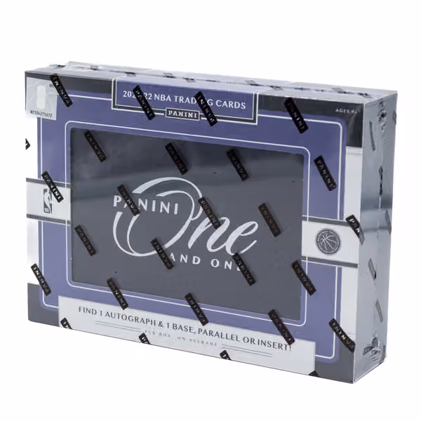 2021/22 Panini One and One Basketball NBA Hobby Box view 1