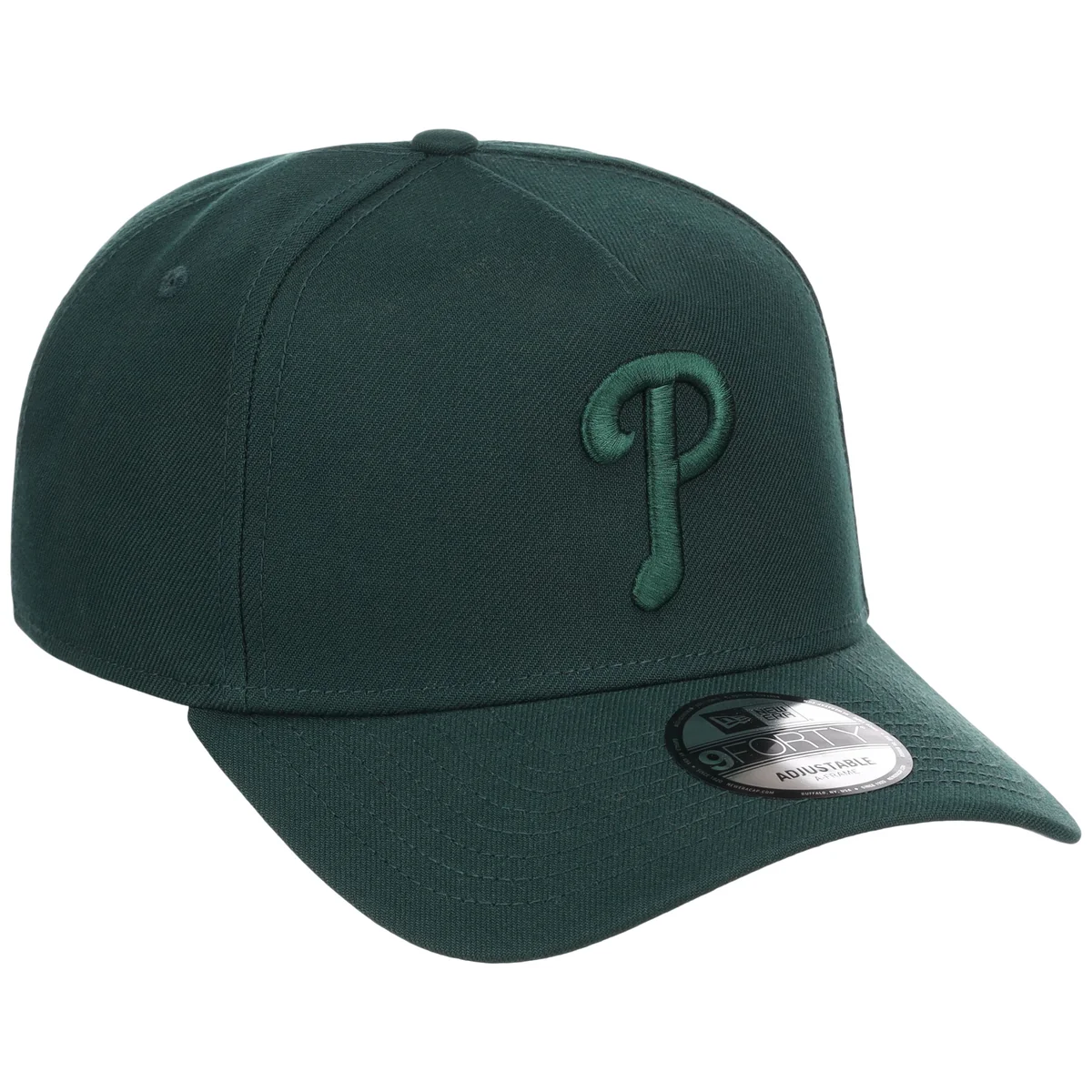 Philadelphia Phillies MLB Dark Green FASHION CORE New Era 9FORTY A-Frame front view