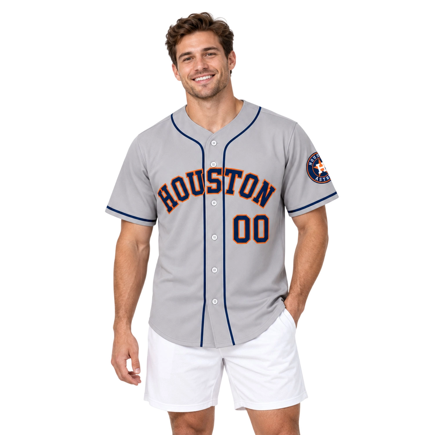 Houston Astros Gray Jersey Dynamic Road Style