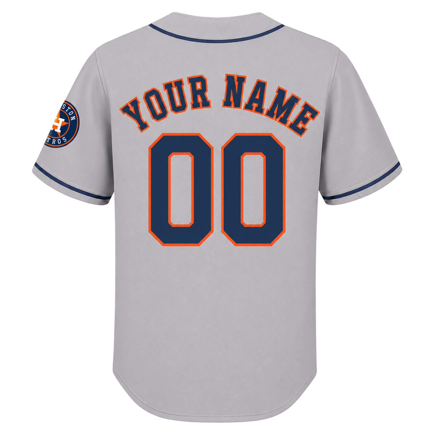 Houston Astros Gray Jersey Dynamic Road Style