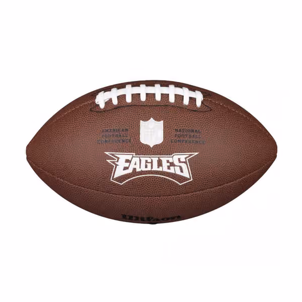 Philadelphia Eagles Backyard Wilson Full Size NFL Football view 2