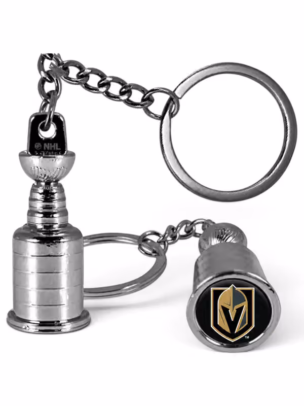 Vegas Golden Knights Stanley Cup Key Ring view 1