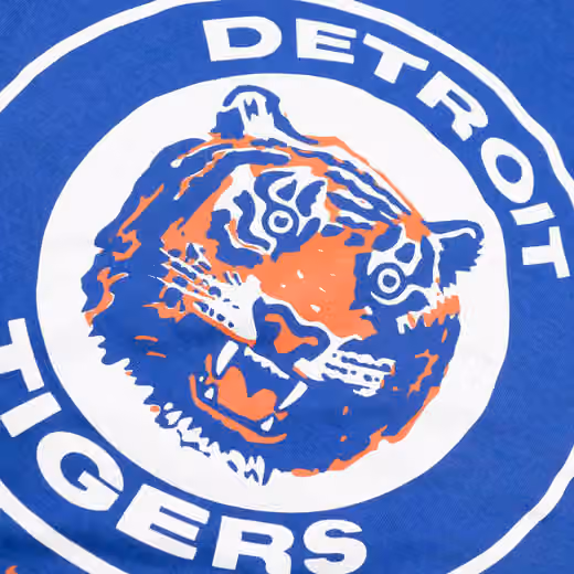 Detroit Tigers Cooperstown Logo Nike MLB T-Shirt Blue view 3