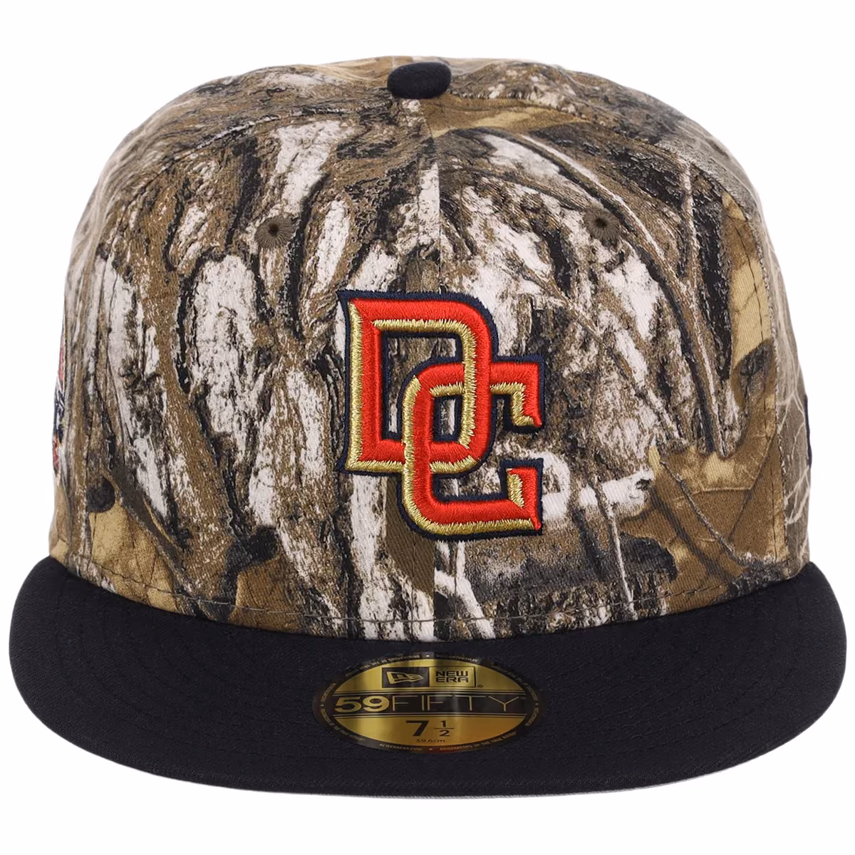 Washington Nationals MLB Realtree OTC New Era 59FIFTY detail view