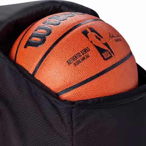 Wilson NBA Authentic Backpack Black view 4