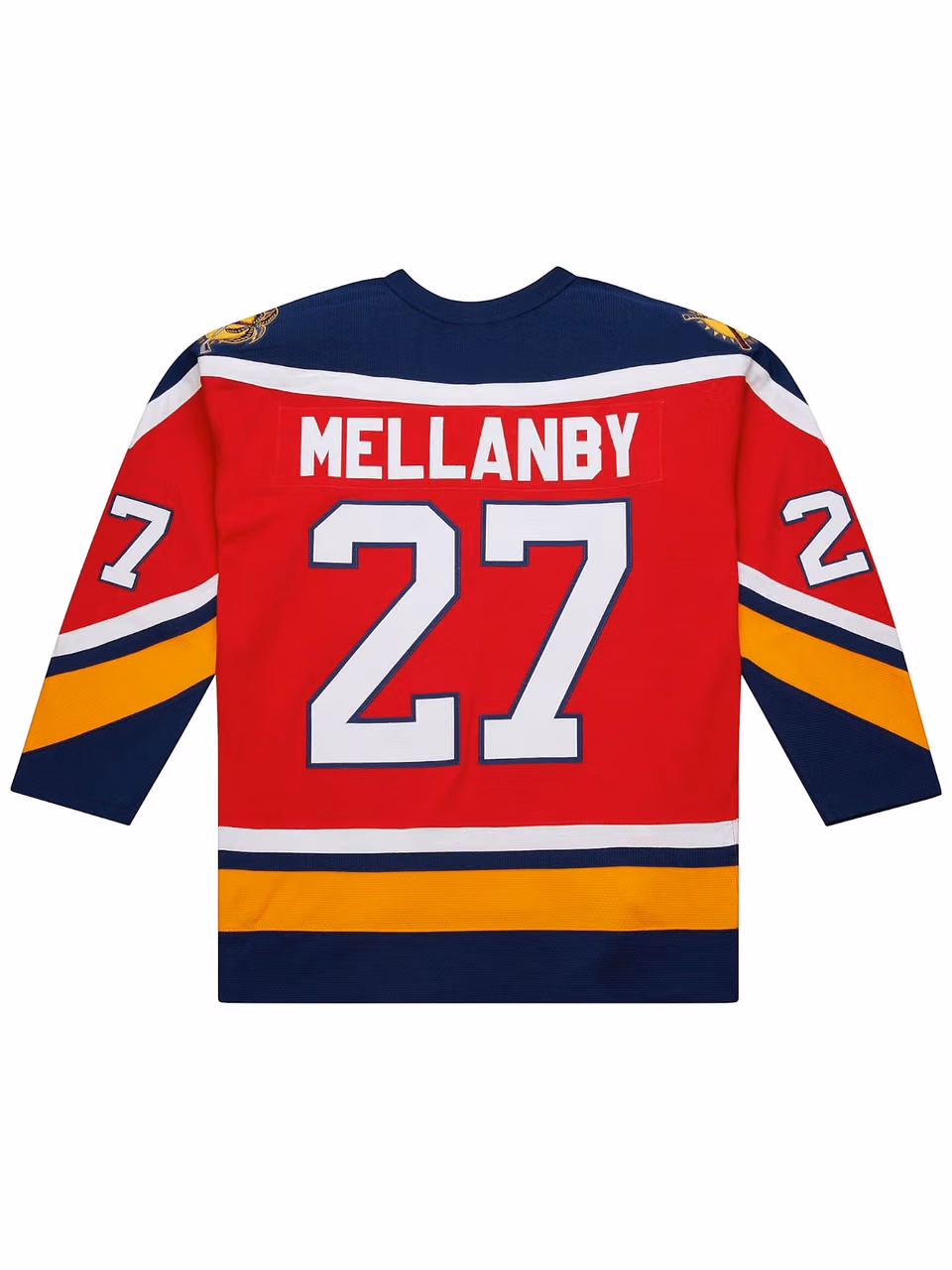 Scott Mellanby #27 Florida Panthers 1995-96 Premium Power Play NHL Jersey Red view 2