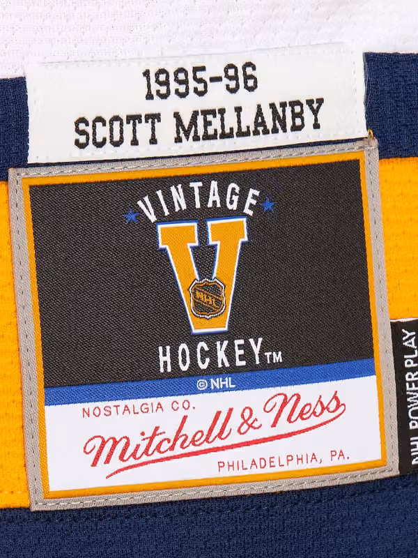 Scott Mellanby #27 Florida Panthers 1995-96 Premium Power Play NHL Jersey Red view 3