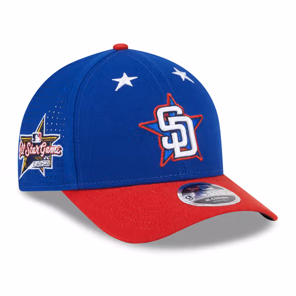 San Diego Padres Authentic 2025 MLB All-Star Game New Era 9FORTY M-Crown Snapback Cap product photo