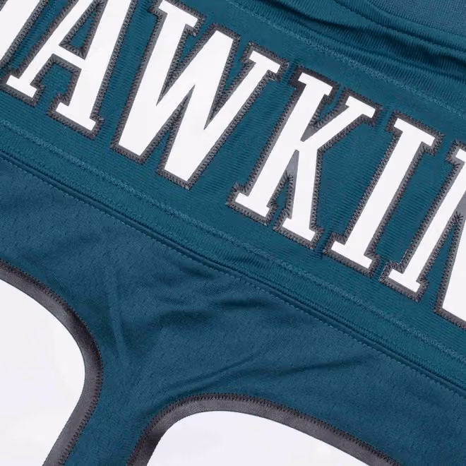 Brian Dawkins #20 Philadelphia Eagles Mitchell & Ness Throwback NFL Jersey Green view 5