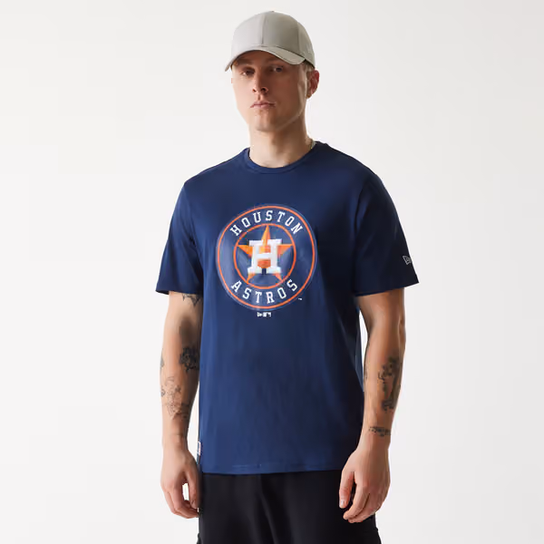 Houston Astros Team Logo New Era MLB T-Shirt Navy view 1