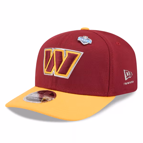 Washington Commanders 2026 NFL Draft 9SEVENTY Stretch-Snap Cap product photo