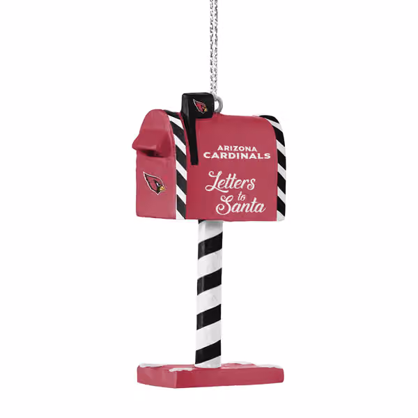 Arizona Cardinals NFL Mailbox Christmas Ornament view 1