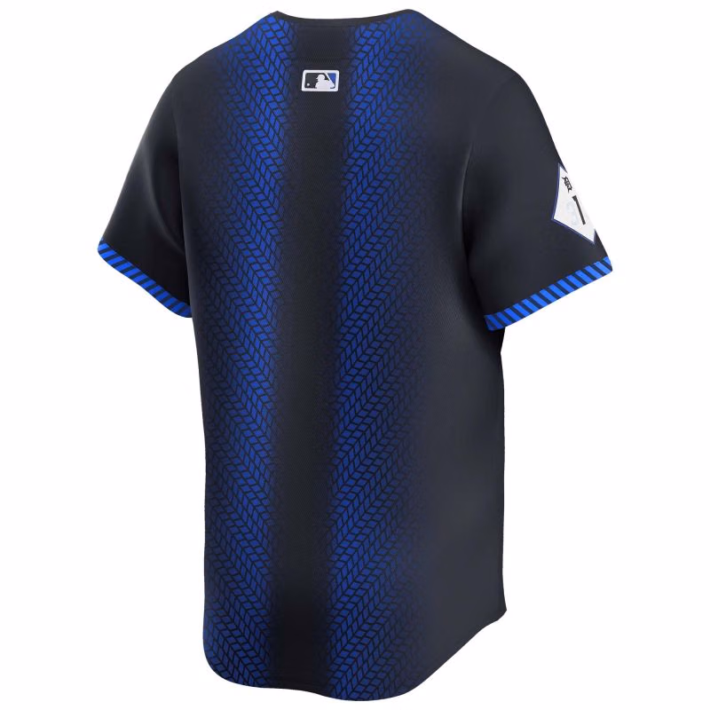 Detroit Tigers Limited City Connect MLB Jersey Navy view 2