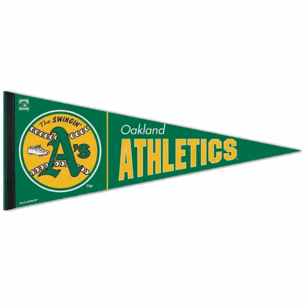 Oakland Athletics Cooperstown Premium MLB Pennant view 1