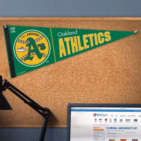 Oakland Athletics Cooperstown Premium MLB Pennant view 3