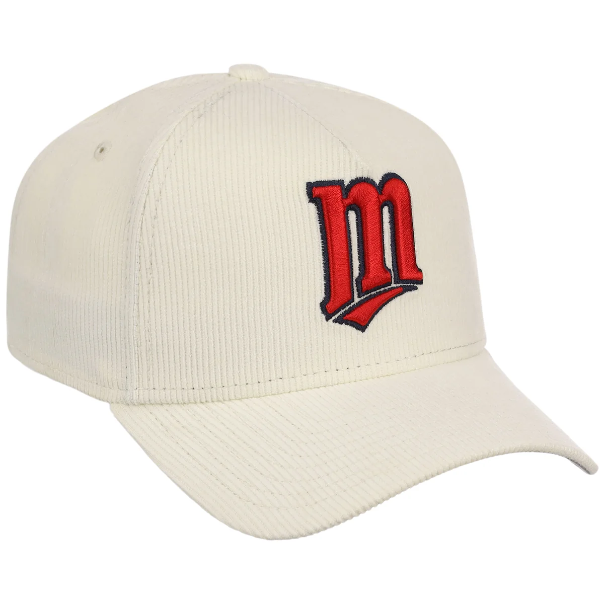 Minnesota Twins MLB Chrome Cord FASHION CORE New Era 9FORTY A-Frame front view