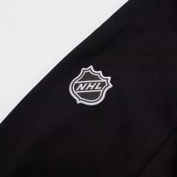 San Jose Sharks 2025/26 Authentic Pro Rink Tech NHL Hoodie Black view 3