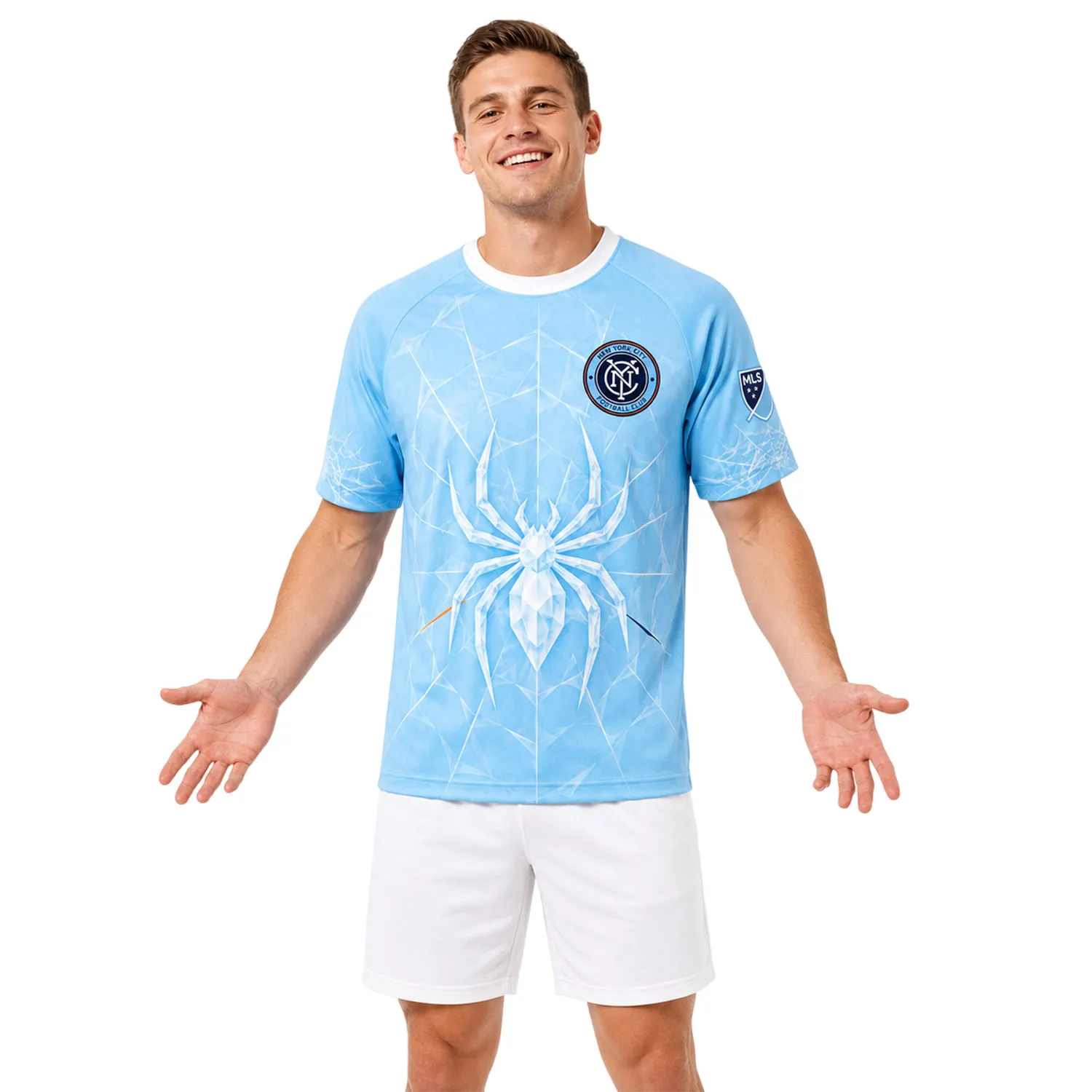 NYCFC x Spiderman Personalized Jersey – Beautiful Design