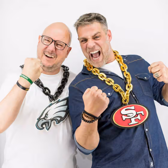 San Francisco 49ers Big Logo NFL Fan Chain view 3