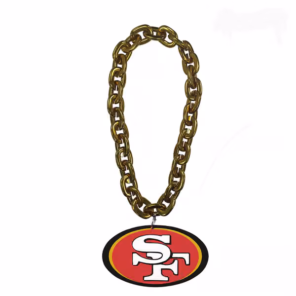 San Francisco 49ers Big Logo NFL Fan Chain view 1