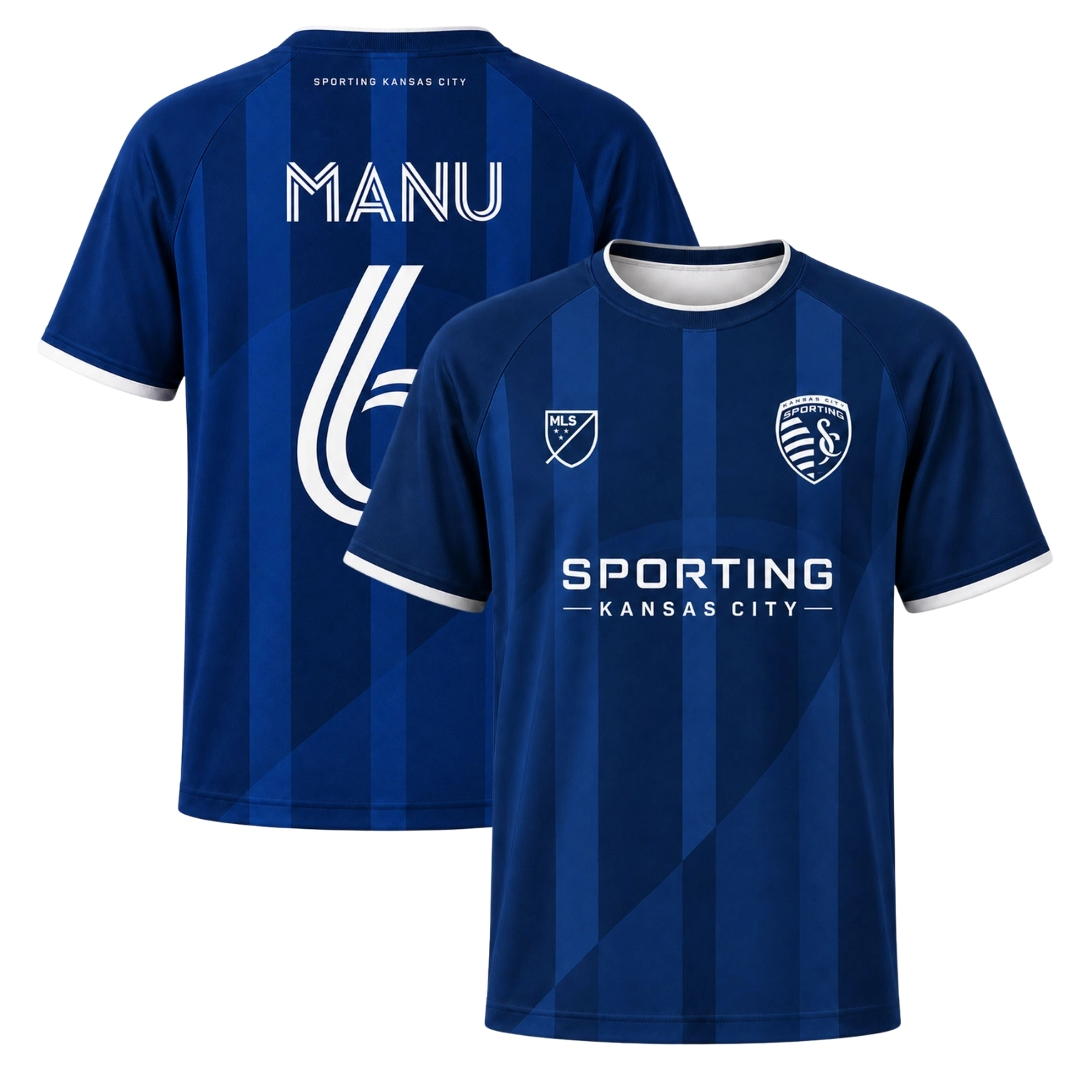 Sporting Kansas City Manu Garcia Jersey Brilliant Stripe
