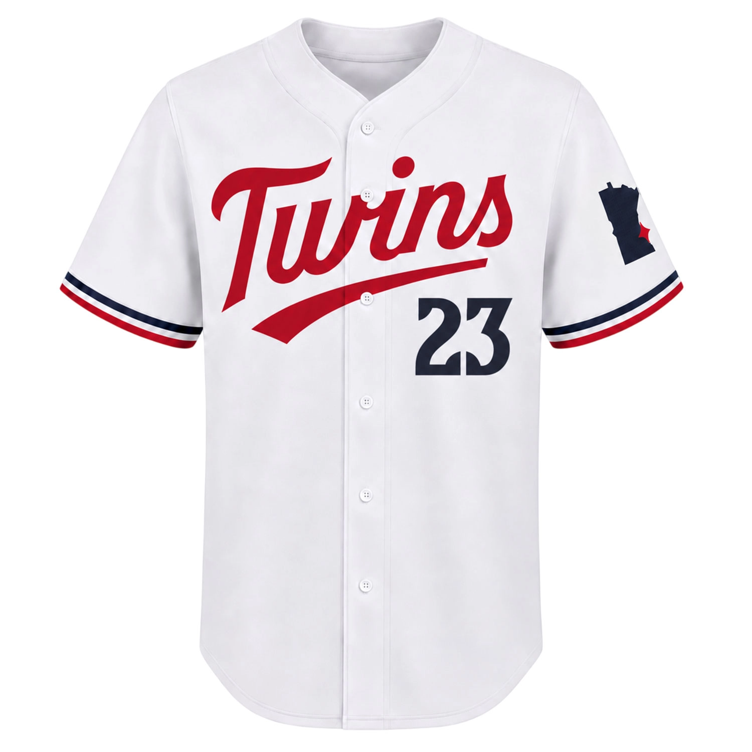 Royce Lewis Twins Jersey Vibrant White Fan Gear