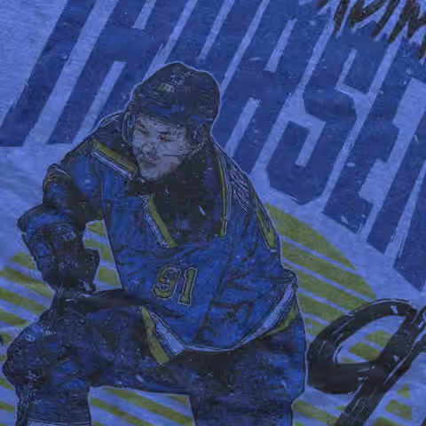 Vladimir Tarasenko St. Louis Rise 91 NHL T-Shirt view 2
