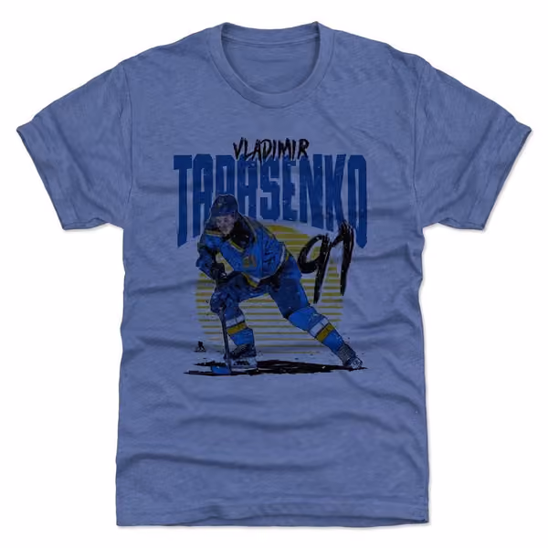 Vladimir Tarasenko St. Louis Rise 91 NHL T-Shirt view 1