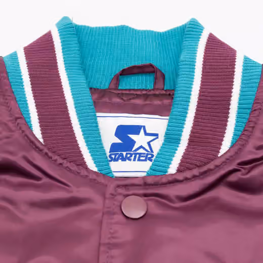 Anaheim Ducks Starter Vintage Diveplay NHL Varsity Jacket view 6