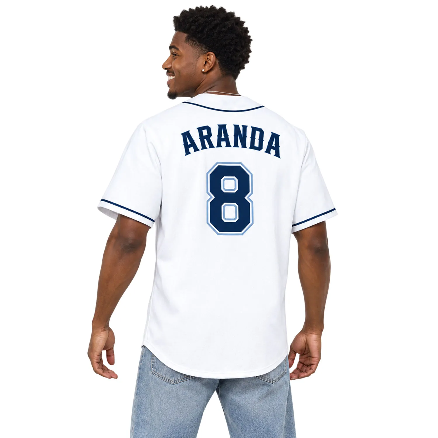 Jonathan Aranda White 2026 Jersey Vibrant Rays Apparel