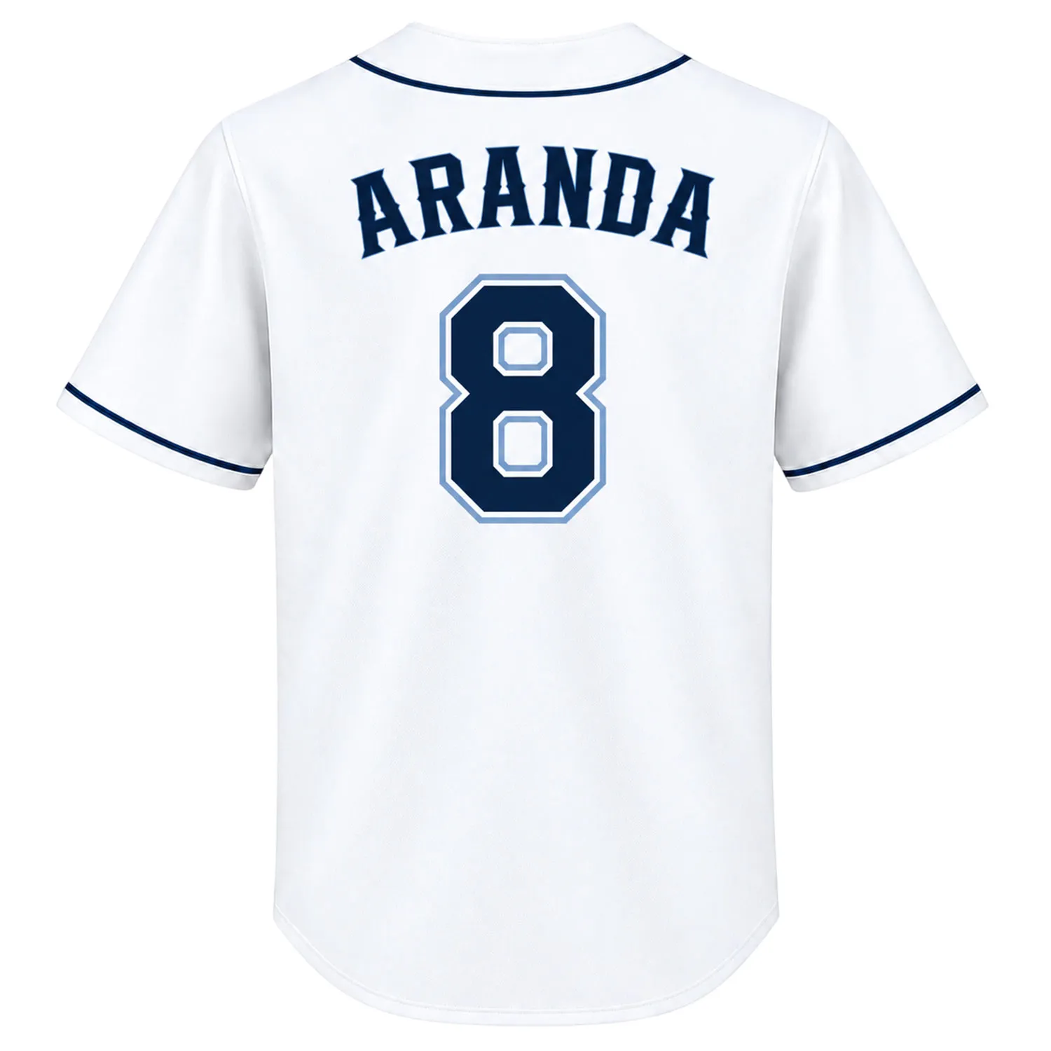 Jonathan Aranda White 2026 Jersey Vibrant Rays Apparel