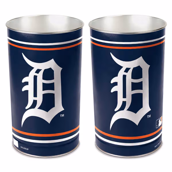 Detroit Tigers Baseball MLB Wastebasket view 1