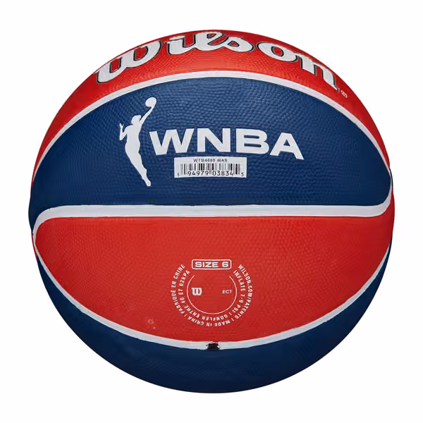 Washington Mystics Wilson Team Tribute WNBA Basketball (Size 6) view 2