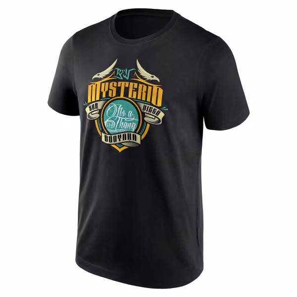 Rey Mysterio WWE Superstar T-Shirt Black view 1