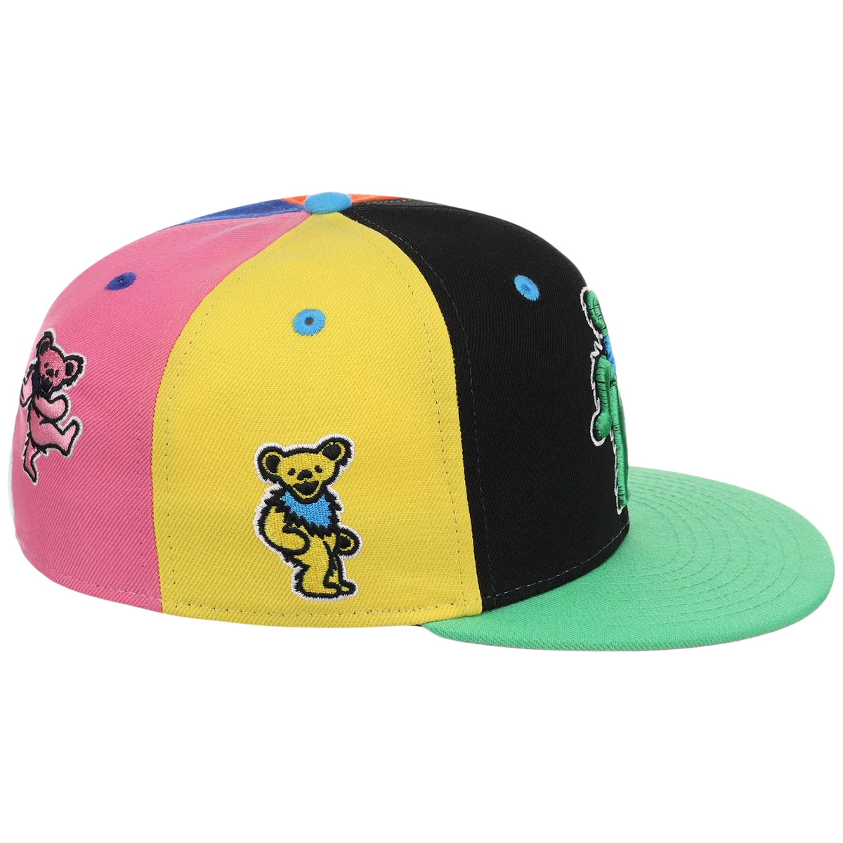 Pinwheel Bears Fitted - 2026 Grateful Dead Collection back view
