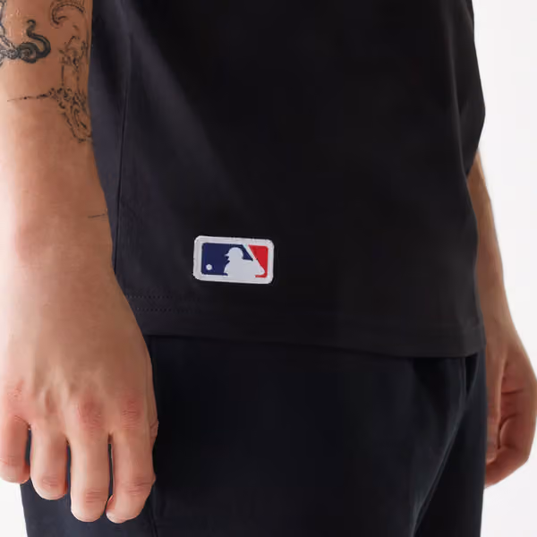 Colorado Rockies Team Logo New Era MLB T-Shirt Black view 3