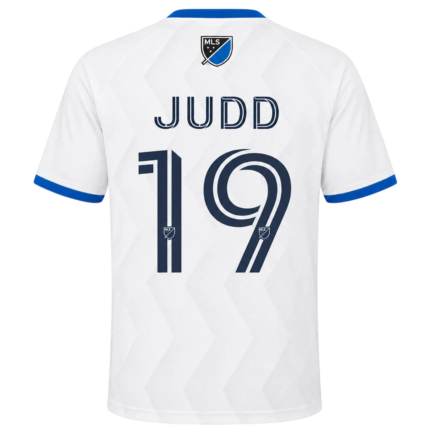 Preston Judd San Jose Earthquake Jersey Essential White Shirt